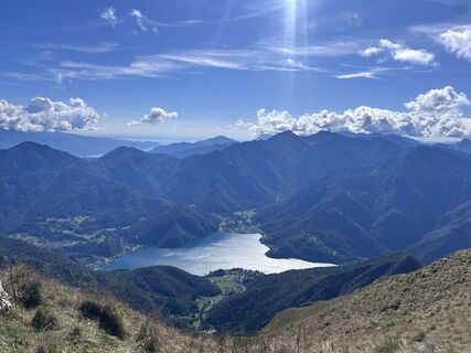 Foto von Gabriele Gach entlang der Tour