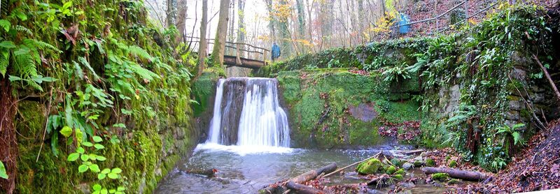 Mumpf, Wasserfall