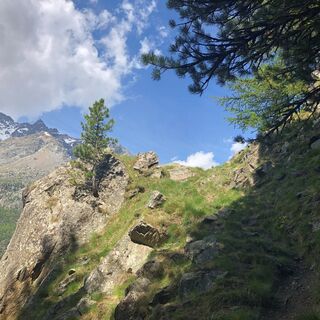 Aussichtspunkt auf dem Weg