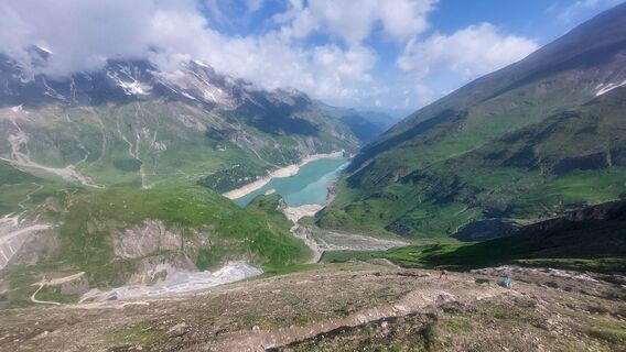 Foto von Helmut Haubentrath entlang der Tour