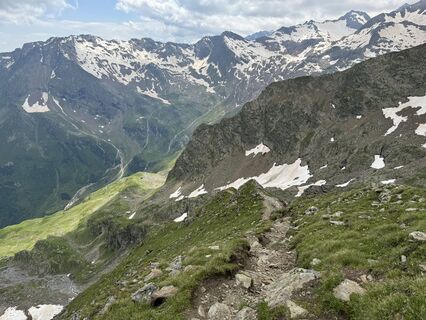 Foto von David Heindl entlang der Tour