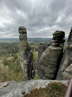 Fotografia z Ines Köhler na trase