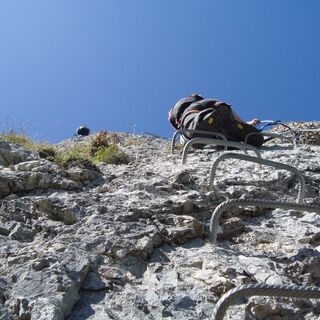 Aufstieg 3- Klettersteig Gantrisch