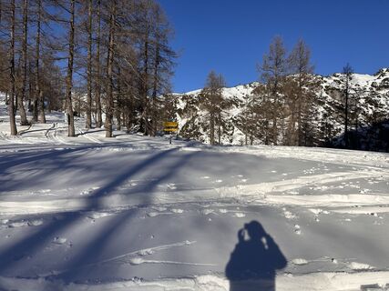 Fotografia z Elke Preßl na trase