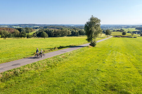 Dronenaufnahme im Bergischen