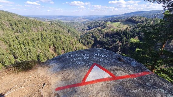 Foto von Manfred Kögler entlang der Tour