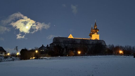 Zdjęcie z Sebastian Hütter wzdłuż trasy