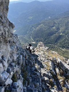 Foto von Richard Taucean entlang der Tour