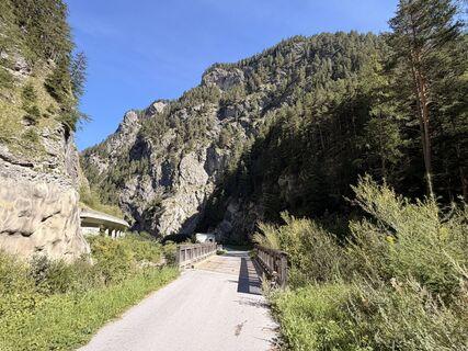 Foto von Susan Liers entlang der Tour