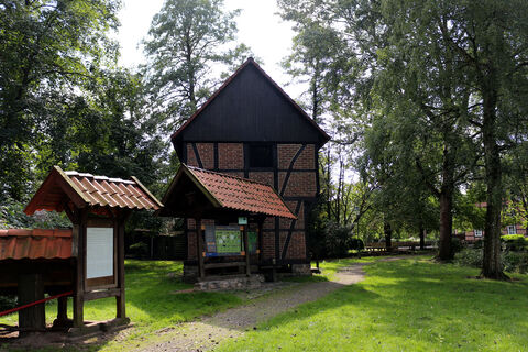 Haus der Landschaft - Hinweistafel