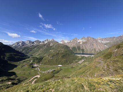 Photo de Mauro Stefanoni le long du parcours