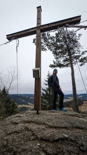 Fotografia z Klaus Lehner na trase