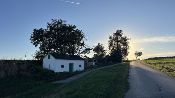 Fotografie z Ernst Schiller na trase