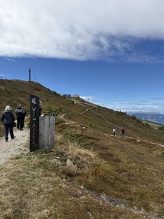 Foto von Anna-Maria Streller entlang der Tour
