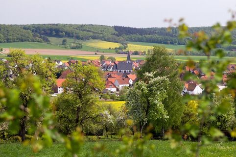 Blick auf Alhausen