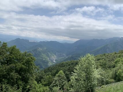 Foto de Toni Lerda a lo largo del recorrido