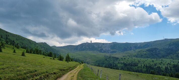Foto von Julia Fruhmann entlang der Tour
