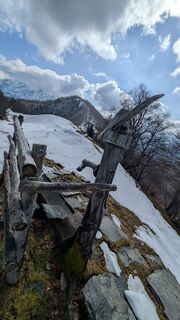 Foto von Margherita Polini entlang der Tour
