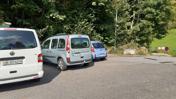 Parkplatz Nähe Spallenhof