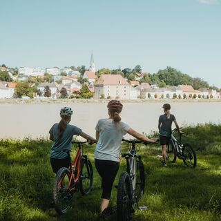Blick auf Mauthausen