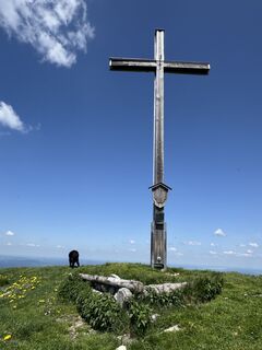Foto von Gerda Pilz entlang der Tour