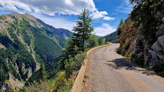 Foto fra Fabrizi Mellano underveis på turen