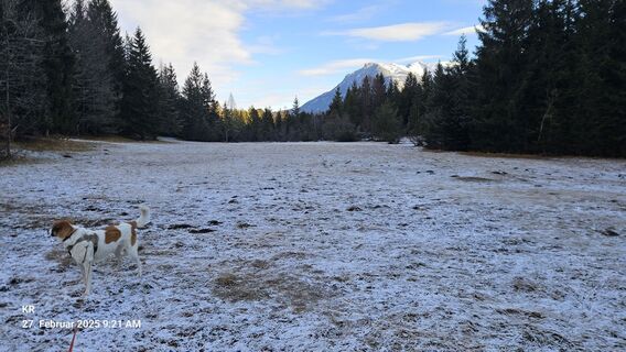 Foto von Klaus Reinhold entlang der Tour