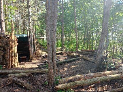 Photo de Rene Mrakava le long du parcours