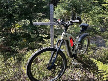 Foto von Günther Khom entlang der Tour