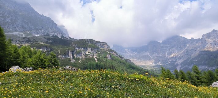 Photo de Carlo Massarone le long du parcours