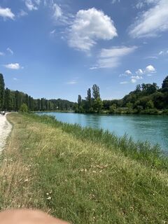 Photo de Gianberto Zilli le long du parcours