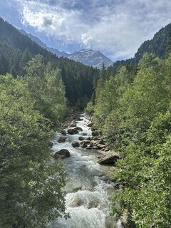 Foto von Sunil entlang der Tour