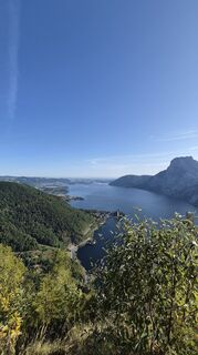Foto von Ingrid Laufer entlang der Tour