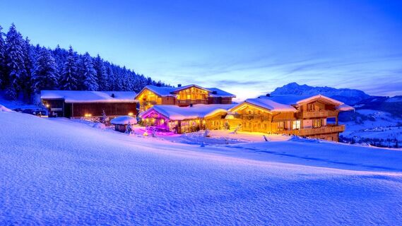 Jufenalm im Winter