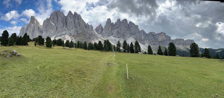 Foto von Helmut Ertz entlang der Tour