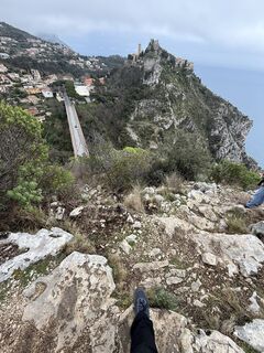 Photo de Christian Husek le long du parcours