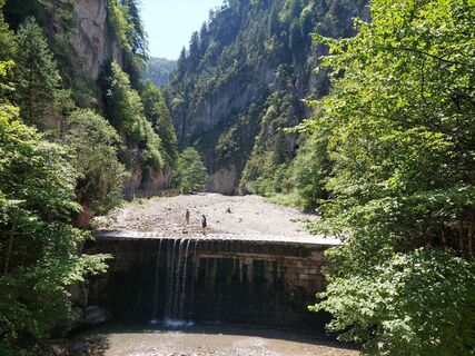 Foto de Walter Jenewein a lo largo del recorrido