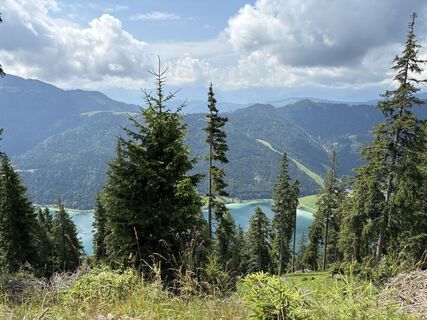 Foto von Heinz Sperl entlang der Tour