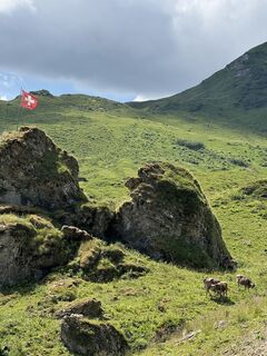 Foto von Andrea Omlin entlang der Tour