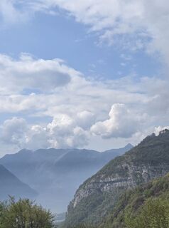 Foto von Francesca Semeraro entlang der Tour