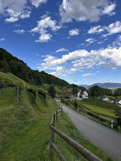 Foto von Cyrill Bischof entlang der Tour