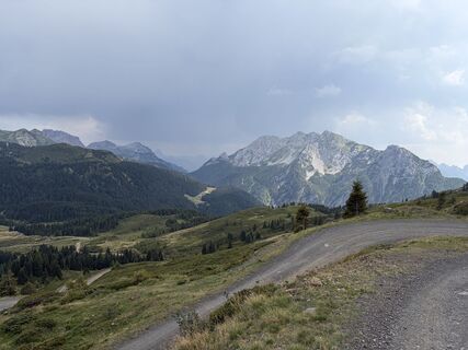 Foto von Martin Klingenschmid entlang der Tour
