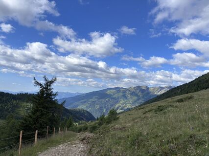 Photo de Andreas le long du parcours
