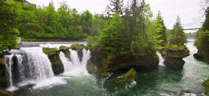 Foto de Klaus Lehner a lo largo del recorrido