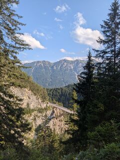Foto von Julian Lewisch entlang der Tour