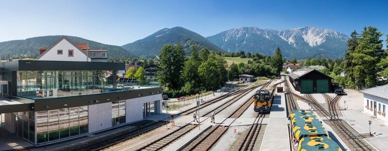 Bahnhof in Puchberg am Schneeberg