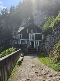 Foto von Marianne Unterrainer entlang der Tour