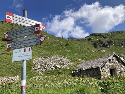 Fotografia z Marilena Locatelli na trase