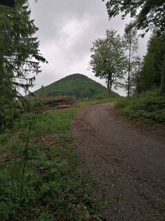 Foto von Helmut Wolfgang entlang der Tour