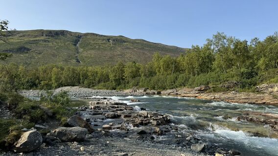 Fotografia z Justin Rider na trase